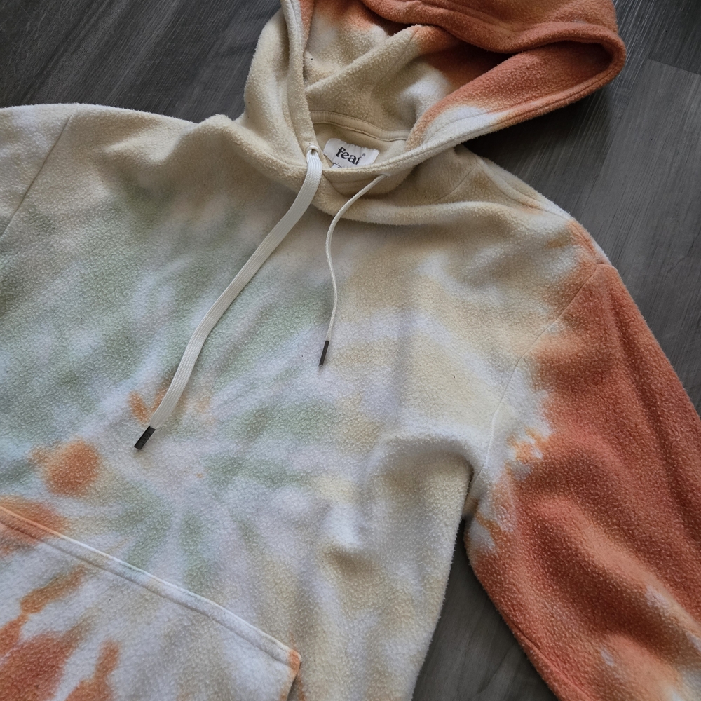 Feat Tie-Dye Hooded Sweater